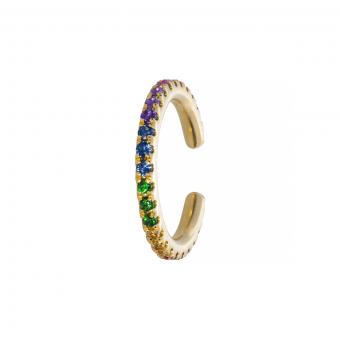 Ear Cuff Si Joli Rainbow - Redline