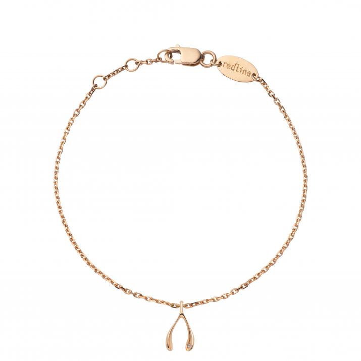 Chain Bracelet Lucky Chicken Rose Gold RedLine Jewelry - Redline - 0++