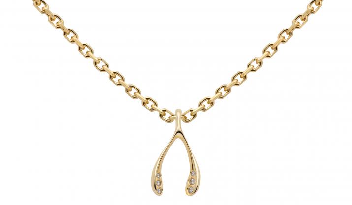 Chain Necklace Very Lucky Chicken Yellow Gold RedLine Jewelry - Redline