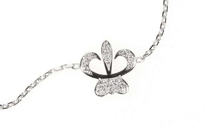 Alto 0.10克拉钻石白金耳饰 - Redline - 0++