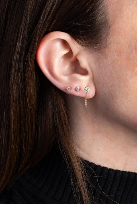 So Pure Courtoise 耳环 黄金 - Redline - 0++