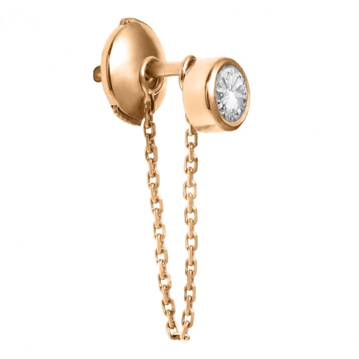 So Pure Courtoise 耳环 玫瑰金色 - Redline - 0++