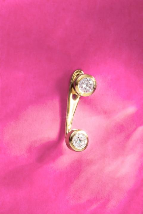 Pure Insolente 耳环 黄金 - Redline - 0++