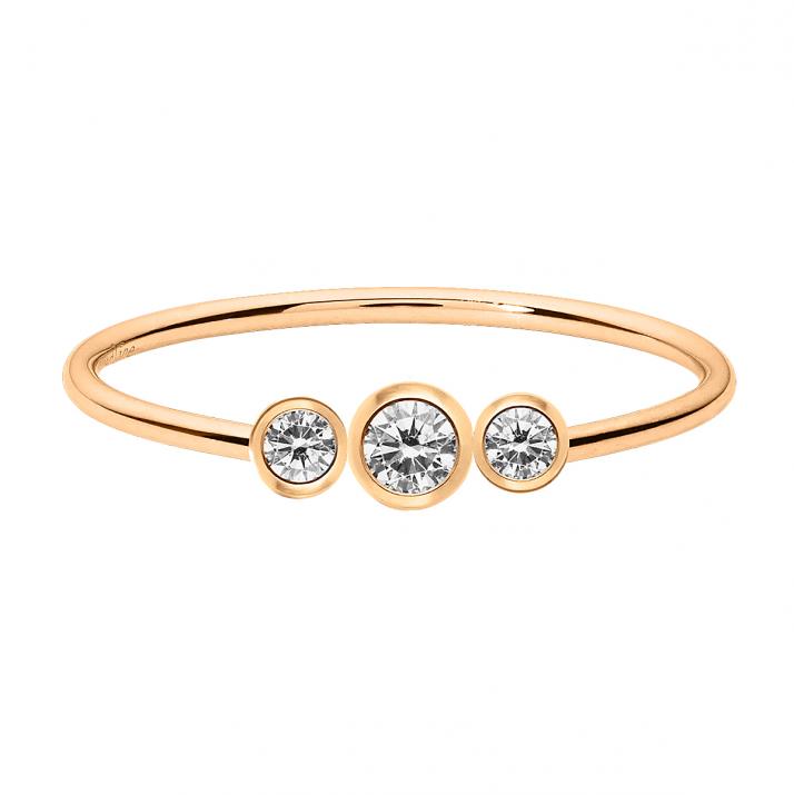 Si Eternity 环 玫瑰金色 - Redline - 0++