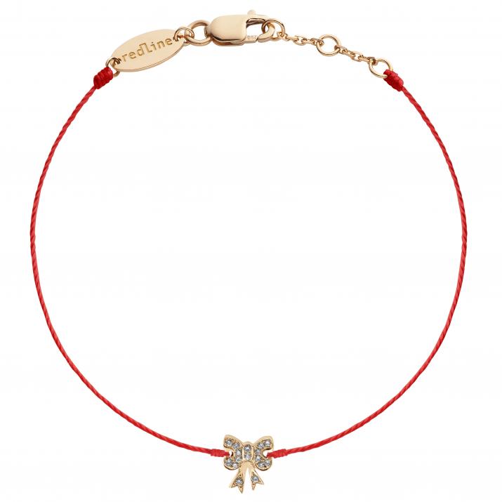 String Bracelet Petit Noeud Nœud Rose Gold RedLine Jewelry - Redline - 0++
