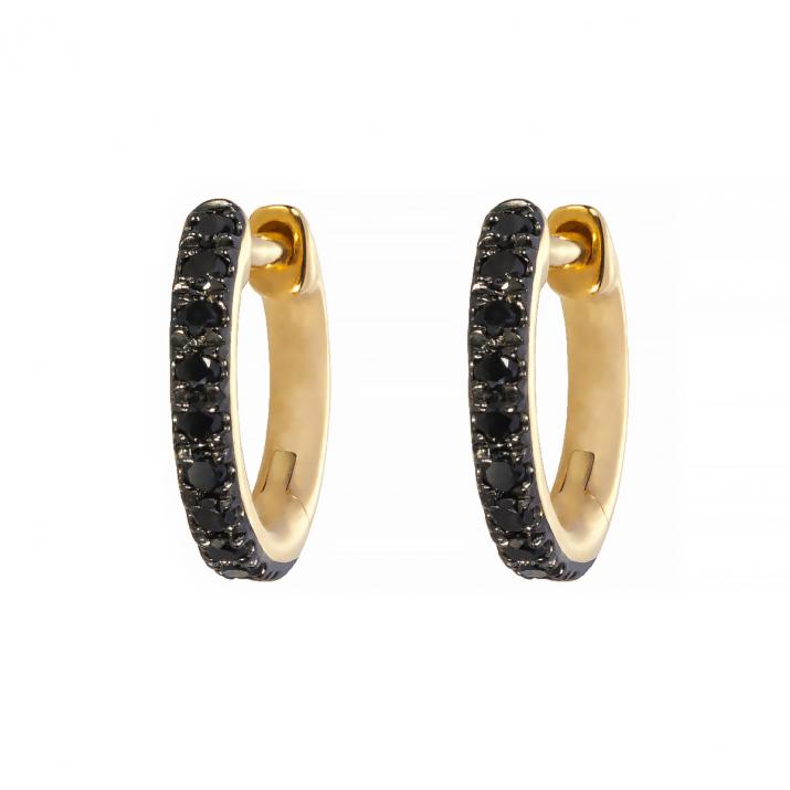 Si Joli Mini Creole Kcolor 耳环 黄金 - Redline - 0++