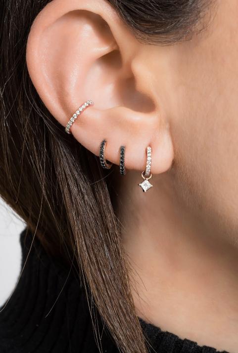 Si Joli Mini Creole Kcolor 耳环 玫瑰金色 - Redline - 0++