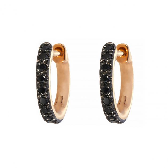 Si Joli Mini Creole Kcolor 耳环 玫瑰金色 - Redline - 0++