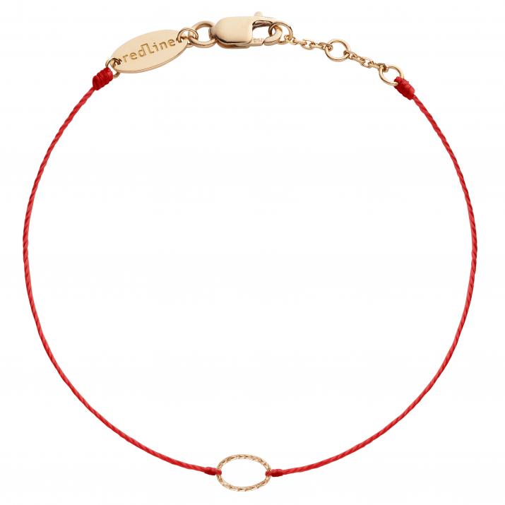 String Bracelet Mini Ovale Animé Rose Gold RedLine Jewelry - Redline - 0++