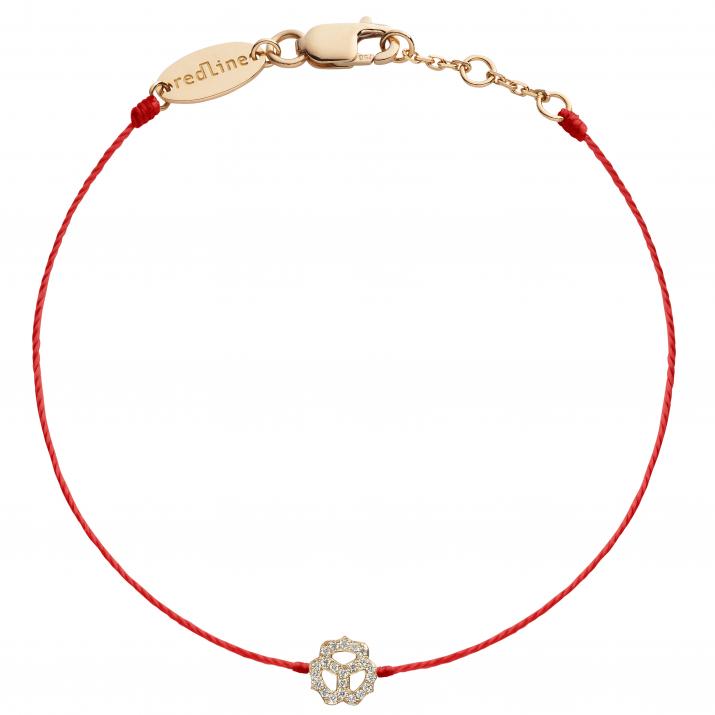 String Bracelet Pensée Rose Gold RedLine Jewelry - Redline - 0++