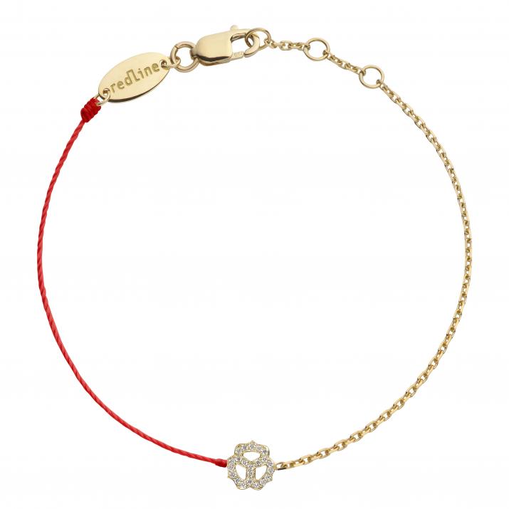 Double Bracelet Pensée Yellow Gold RedLine Jewelry - Redline - 0++