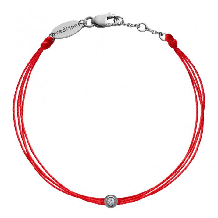 Mini Pure Brodé 0.05克拉圆形钻石黑金多绳女士手链 - Redline