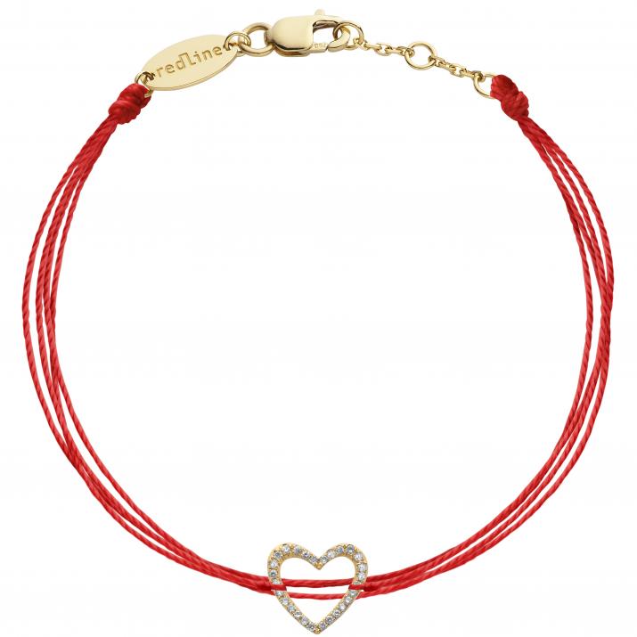 Multistrings Bracelet Lovely Brodé Yellow Gold RedLine Jewelry - Redline