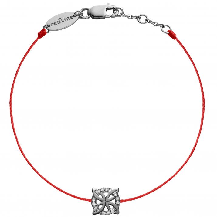 String Bracelet Rosace Black Gold RedLine Jewelry - Redline - 0++