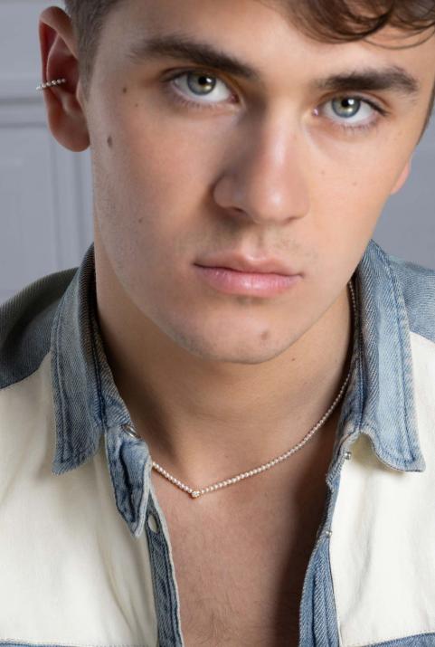 女项链钻石和珍珠纯粉红色金色 - Redline - 0++