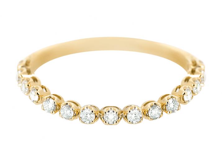 Marilyn 1.46克拉圆形钻石黄金戒指 - Redline - 0++