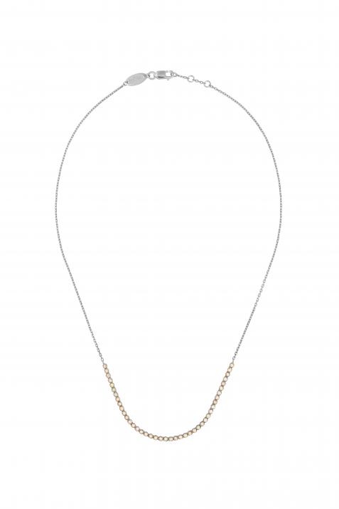 0.84克拉白金爪形钩镶香槟钻石项链 - Redline - 0++