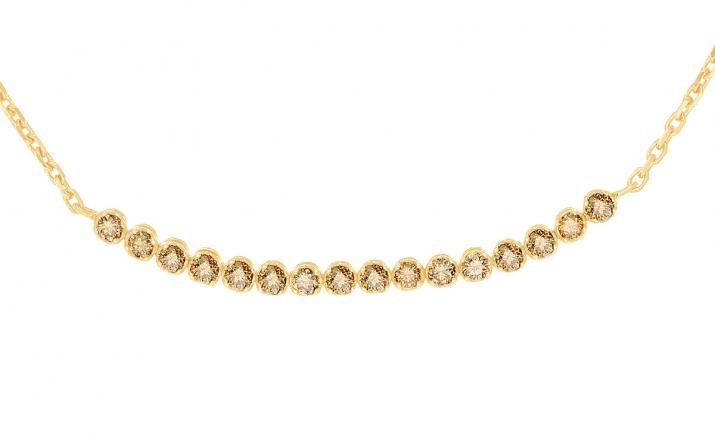 0.31克拉黄金爪形钩镶钻石手链 - Redline - 0++