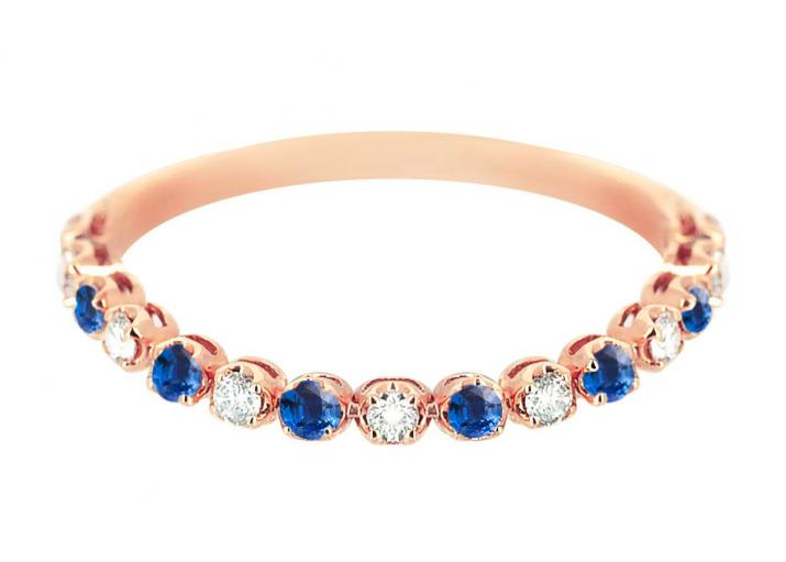 Marilyn Colored Saphir 戒指 玫瑰金色 - Redline - 0++