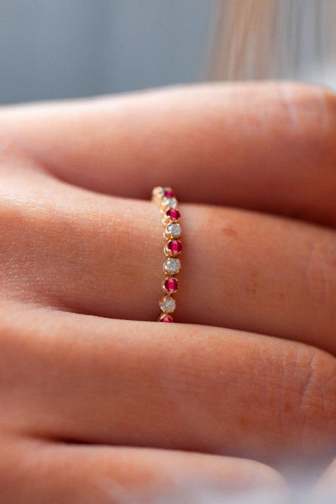 环玛丽莲·红宝石黄金 - Redline - 0++