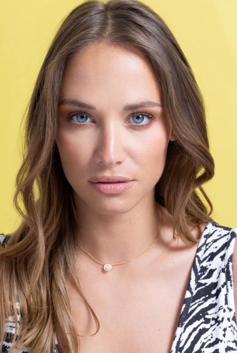 玫瑰金镶钻笑脸项链 - Redline - 0++