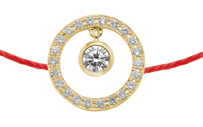 0.16克拉黄金包镶钻石手绳﻿ - Redline - 0++