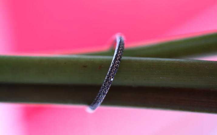 David,L'Etoile 0.26克拉钻石黑金链制男士手链 - Redline - 0++