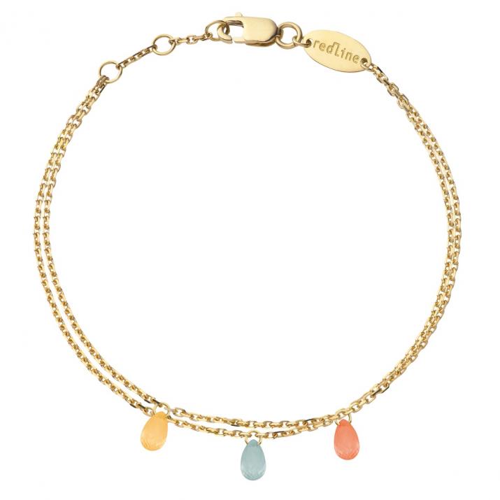 Bel Elixir 黄金链制女士手链 - Redline - 0++