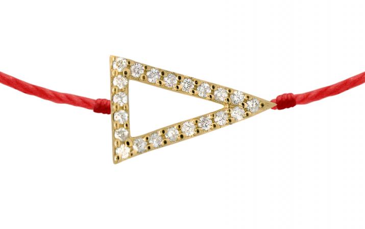 String Bracelet Peak Yellow Gold RedLine Jewelry - Redline - 0++