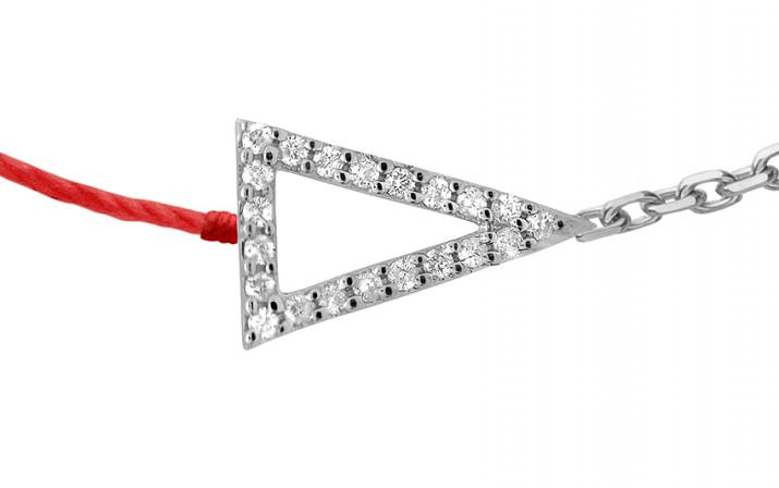 Double Bracelet Peak White Gold RedLine Jewelry - Redline - 0++