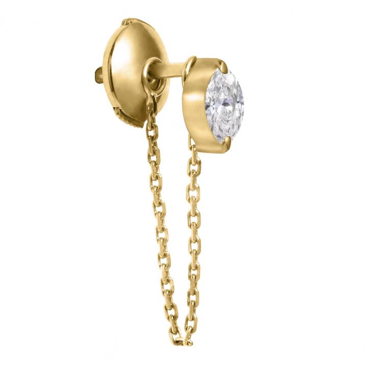 Majesty Courtoise 耳环 黄金链 - Redline - 0++