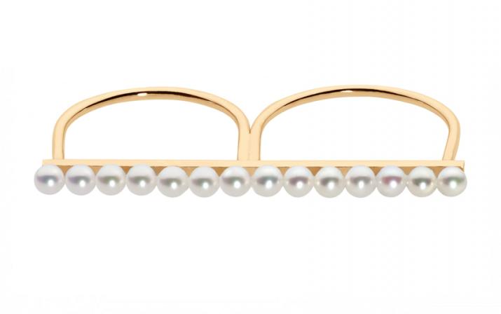 Jonc Ring Empire Akoya Rose Gold RedLine Jewelry - Redline