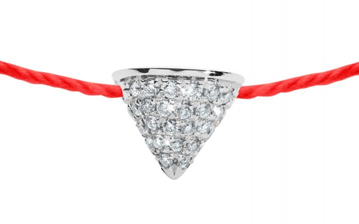 Shiny Si Audacieux 0.042克拉钻石白金戒指 - Redline - 0++