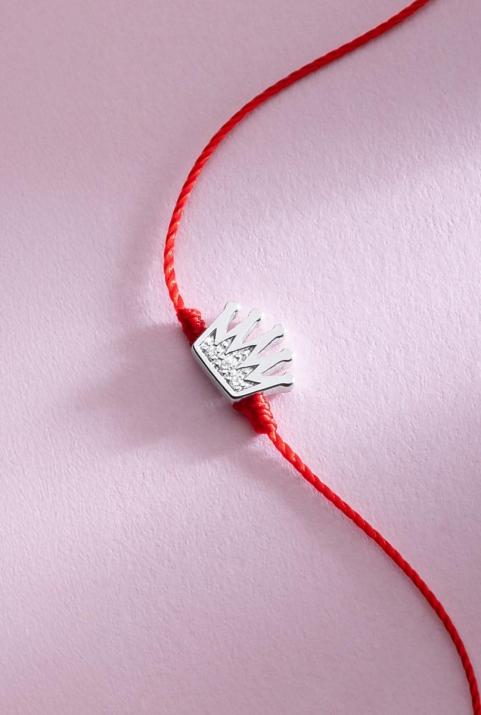 Roy String手镯银帕维 - Redline - 0++