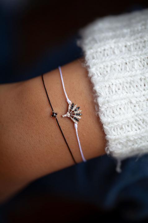 黑色塔玛线手镯粉红色 - Redline - 0++