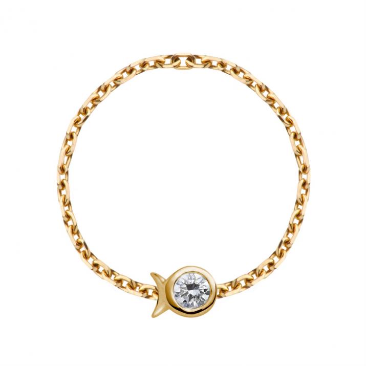 Mini Pure Fish 链环 黄金 - Redline