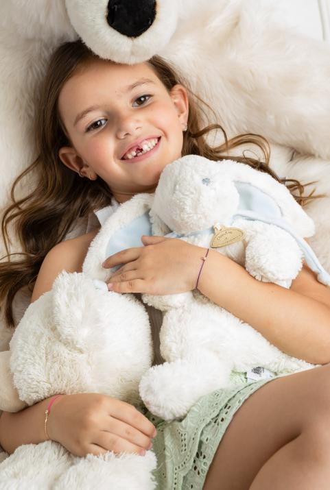 手镯迷你纯兔子儿童手镯粉红色 - Redline - 0++