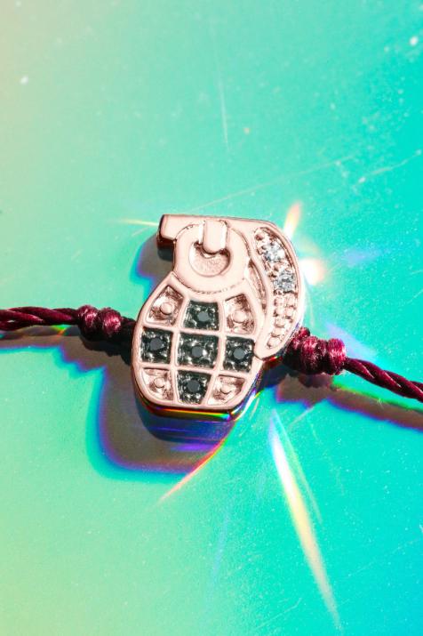 Boum手镯线玫瑰金 - Redline - 0++