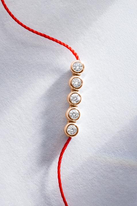 河5手镯线粉红色 - Redline - 0++