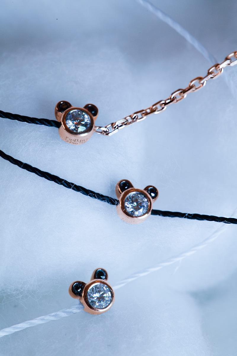 【新品・未使用】Redline MINI PURE PANDA　ブレスレット ほぼ未使用】Redline MINI PURE PANDA ブレスレット