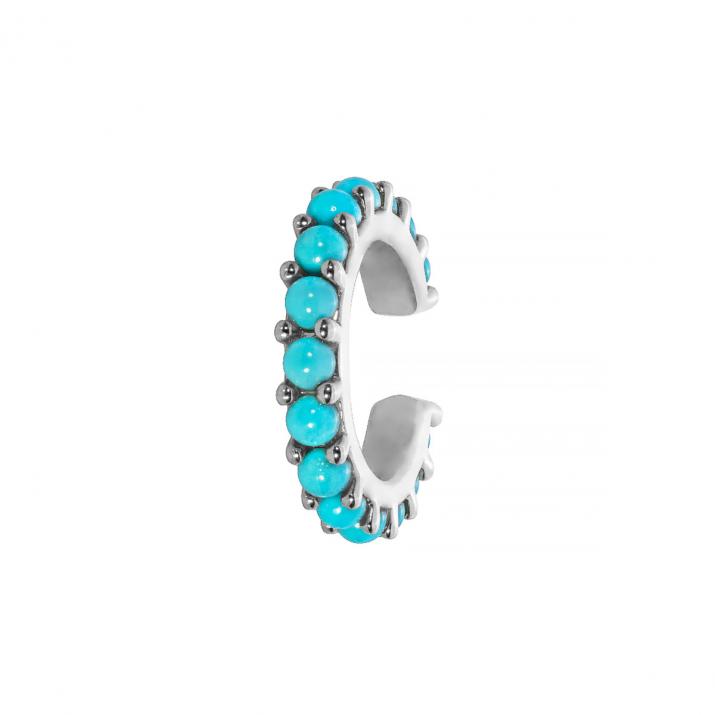 Ear Cuff Si Joli Turquoise 耳环 白金 - Redline - 0++