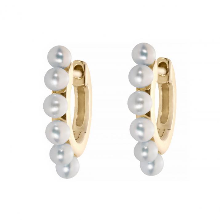 Si Joli Mini Creole Queen 耳环 黄金 - Redline