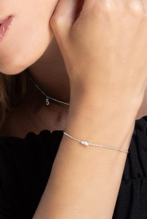 Abby 手链 白金 - Redline - 0++