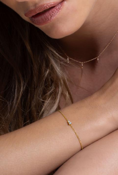 Abby 手链 黄金 - Redline - 0++