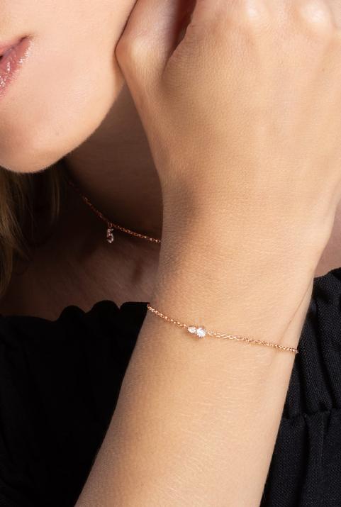 Abby 手链 玫瑰金色 - Redline - 0++