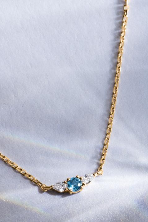 So Abby Topaze 链条项链 黄金 - Redline - 0++