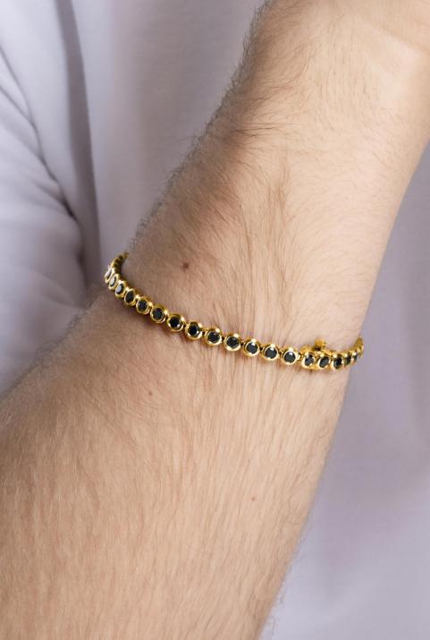 River Kcolor 男士手镯 黄金 - Redline - 0++