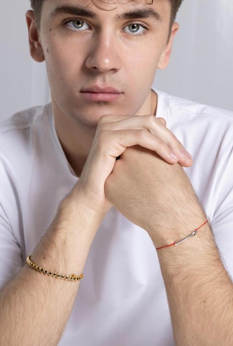 River Kcolor 男士手镯 黄金 - Redline - 0++