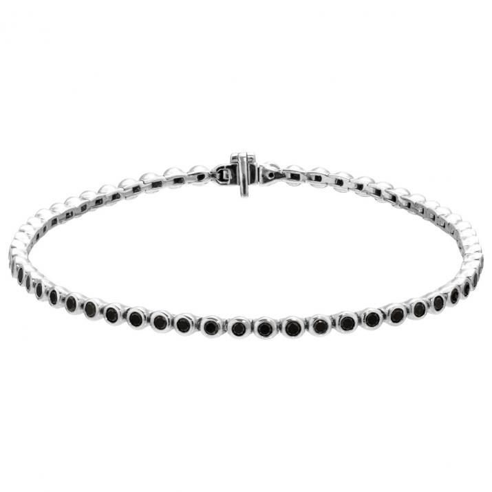 Mini River Kcolor 男士手镯 白金 - Redline - 0++