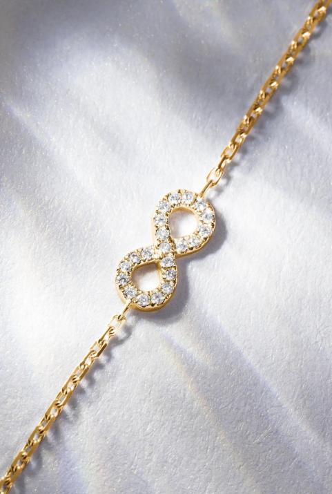 Elyseum 链条手镯 玫瑰金色 - Redline - 0++